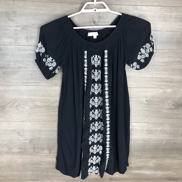 Ann Taylor LOFT Off Shoulder Dress XSP - Picture 2 of 8